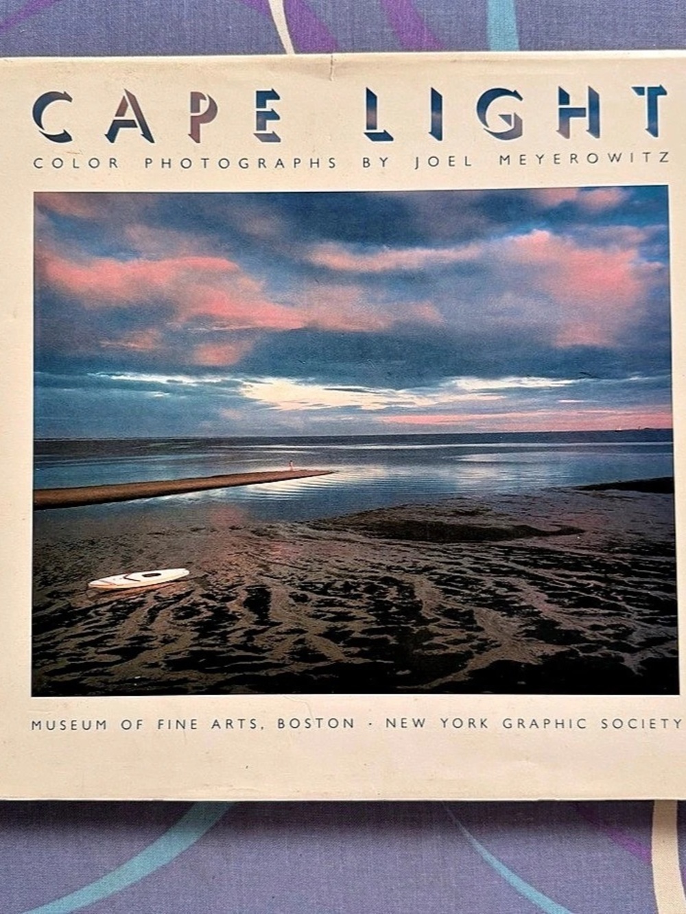 Joel Meyerowitz Cape Light 1978 Hardcover Photography Book w/ Dust Jacket